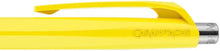  Caran D&#39;Ache Ballpoint Pen, Lemon Yellow, with SwissRide Blue Medium Cartridge טען תמונה לגלריה
