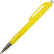  Caran D&#39;Ache Ballpoint Pen, Lemon Yellow, with SwissRide Blue Medium Cartridge טען תמונה לגלריה
