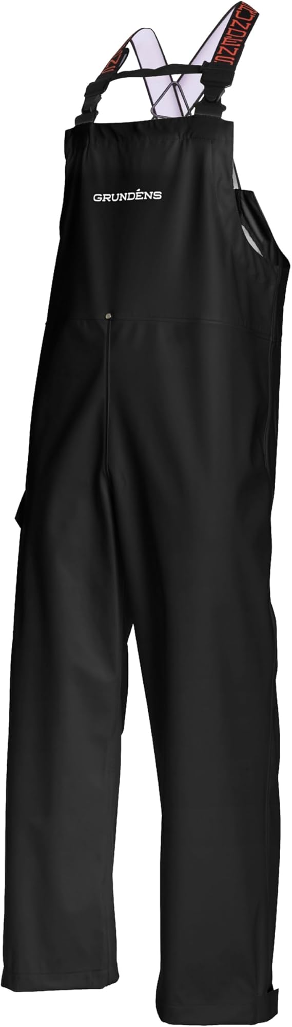 Grundens Men’s Neptune Commercial Fishing Bib Pants | Waterproof, Adjustable, Black