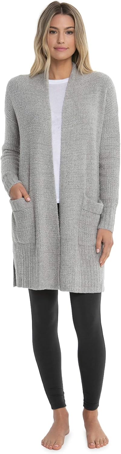 Barefoot Dreams CozyChic Lite Long Weekend Cardi, Long Sleeve Oversized Sweater