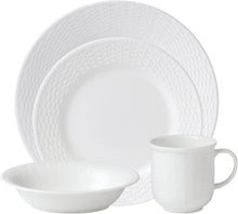  Wedgwood Nantucket Basket 4-Piece Place Setting - White טען תמונה לגלריה
