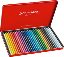  Caran D&#39;ache Supracolor Metal Box Set Of 40 טען תמונה לגלריה
