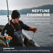  Grundens Men’s Neptune Commercial Fishing Bib Pants | Waterproof, Adjustable, Camo טען תמונה לגלריה
