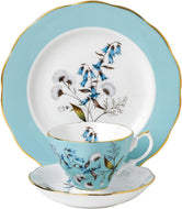 Royal Albert 100 Years 1950 3-Piece Set (Teacup, Saucer & Plate 8