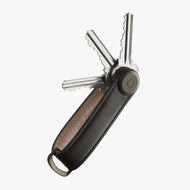 Orbitkey -  מחזיק מפתחות מעור שחור